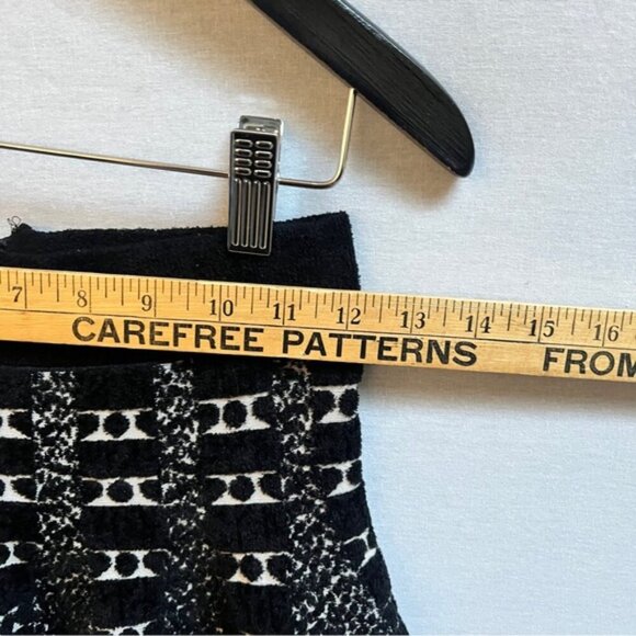 Moth Anthropologie Jacquard Knit Skater Skirt Sz XS - Picture 8 of 8